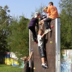 Kletterwand Hof